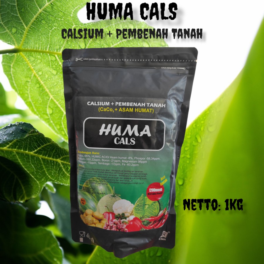 PUPUK CALSIUM PLUS ASAM HUMAT HUMA CALS 1KG