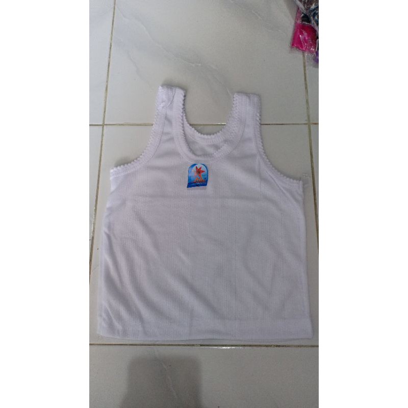 Kaos Singlet Anak Putih Kaos Anak Bayi Putih Polos Nyaman Dipakai | Bisa Cod