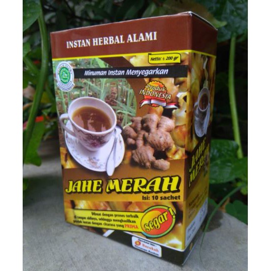 

Jahe Merah Instan AlGhuroba 200gr (Kotak) Herbal Stamina Nyeri Sendi Anti Masuk Angin dan Kembung