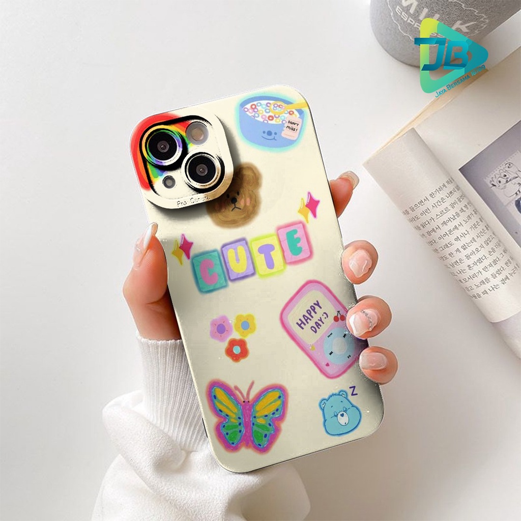 SOFTCASE PROCAMERA CUSTOM BUNNY OPPO VIVO SAMSUNG REALME XIAOMI IPHONE INFINIX FOR ALL TYPE JB5757