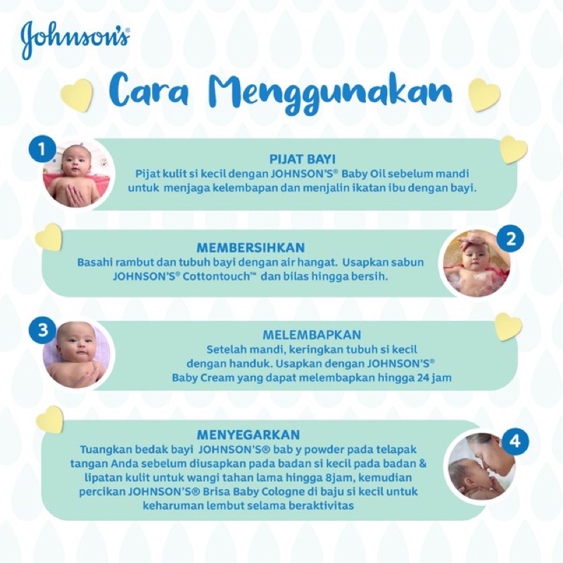 Johnsons Baby Paket gift box murah Paket Baby essentials Gift set