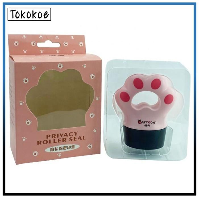 

Stempel / Kiyote Stamp Roller - Stempel Penghapus Alamat Resi Privacy Protector