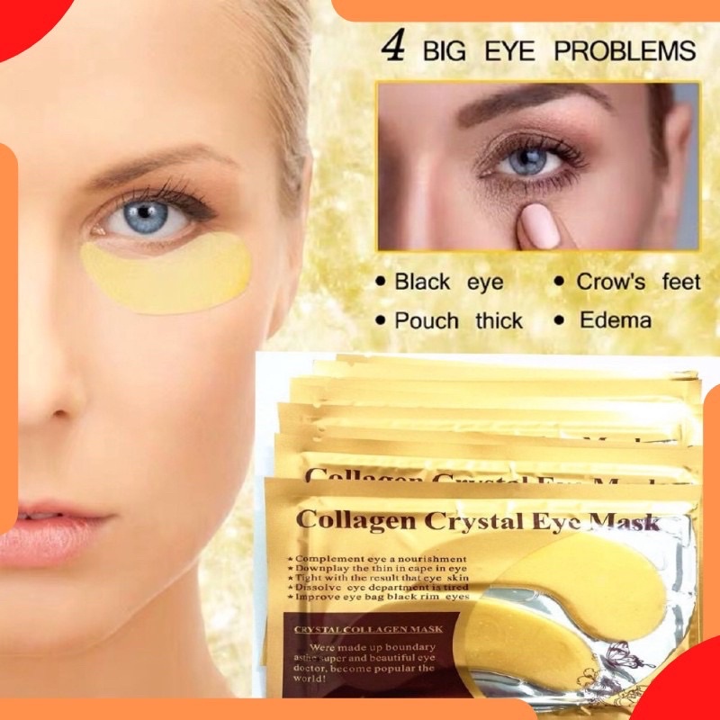 Gold Collagen Crystal Eye Mask // Masker Mata Emas