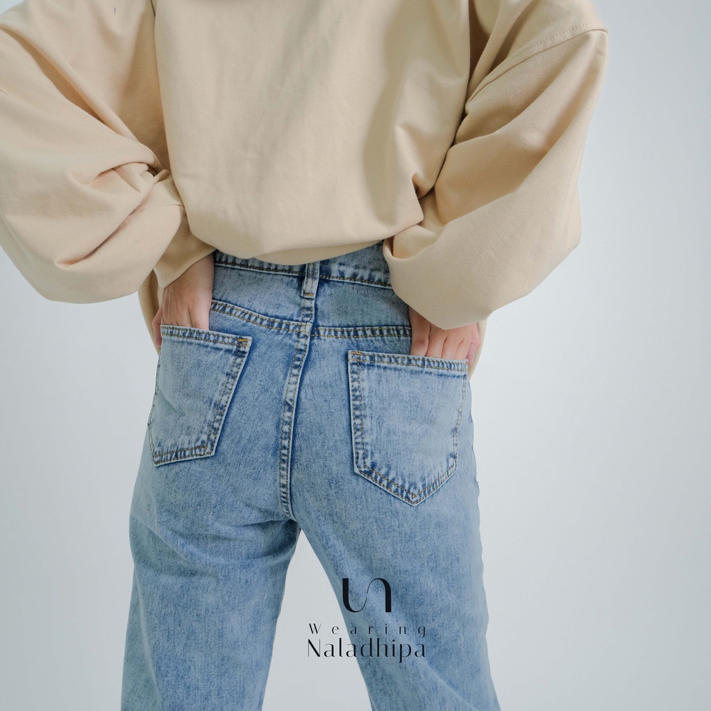 Nara Pants Whister Jeans - Highwaist Loose Jeans