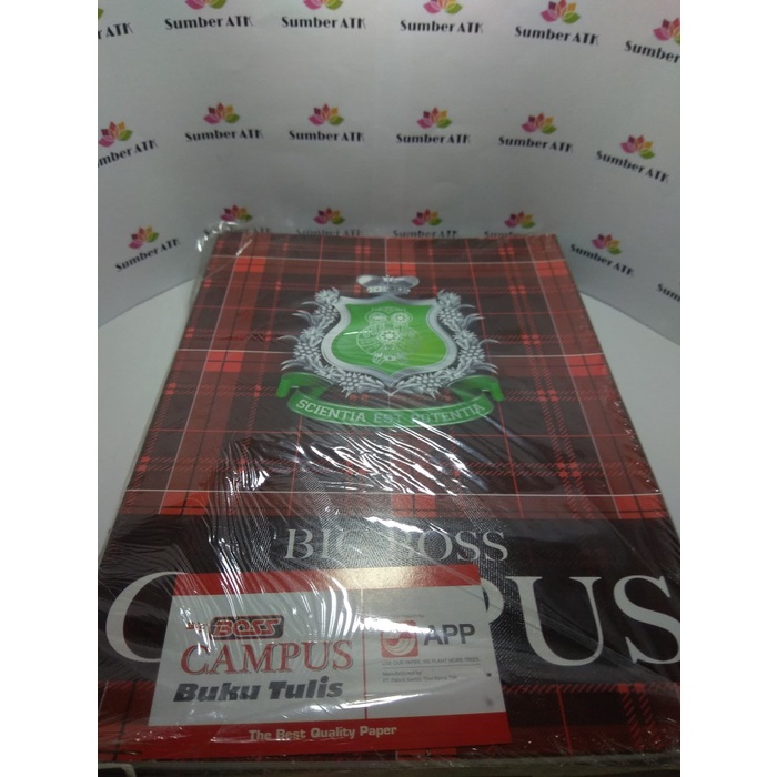 

Unik Buku Tulis Big Boss Campus 36 Lembar Diskon