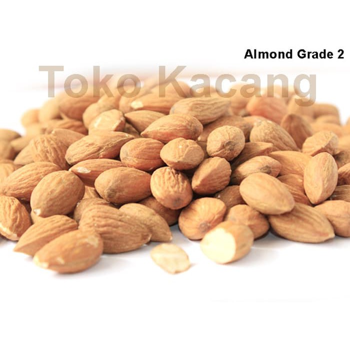

Kacang Almond Mentah Grade 2 (1kg)
