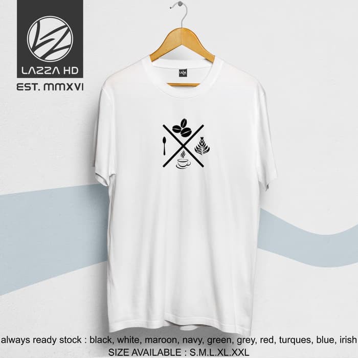 T-SHIRT Kaos Baju Distro Filosofi Coffee Kopi Premium Keren TerLaris