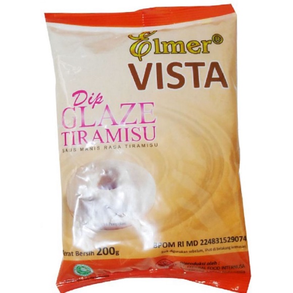 

Dip Glaze Elmer Tiramisu 200 gram