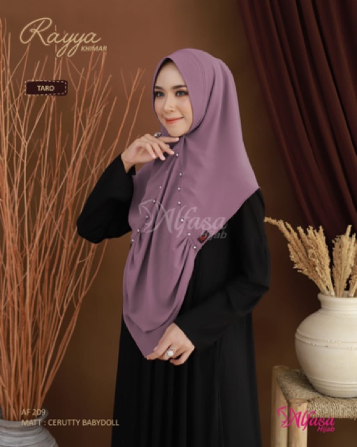 Raya Khimar Alfasa Hijab