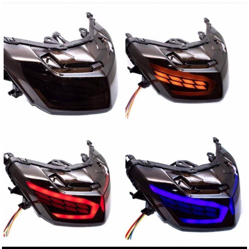 stoplamp nmax lampu stop belakang stoplamp nmax old sen running lexus