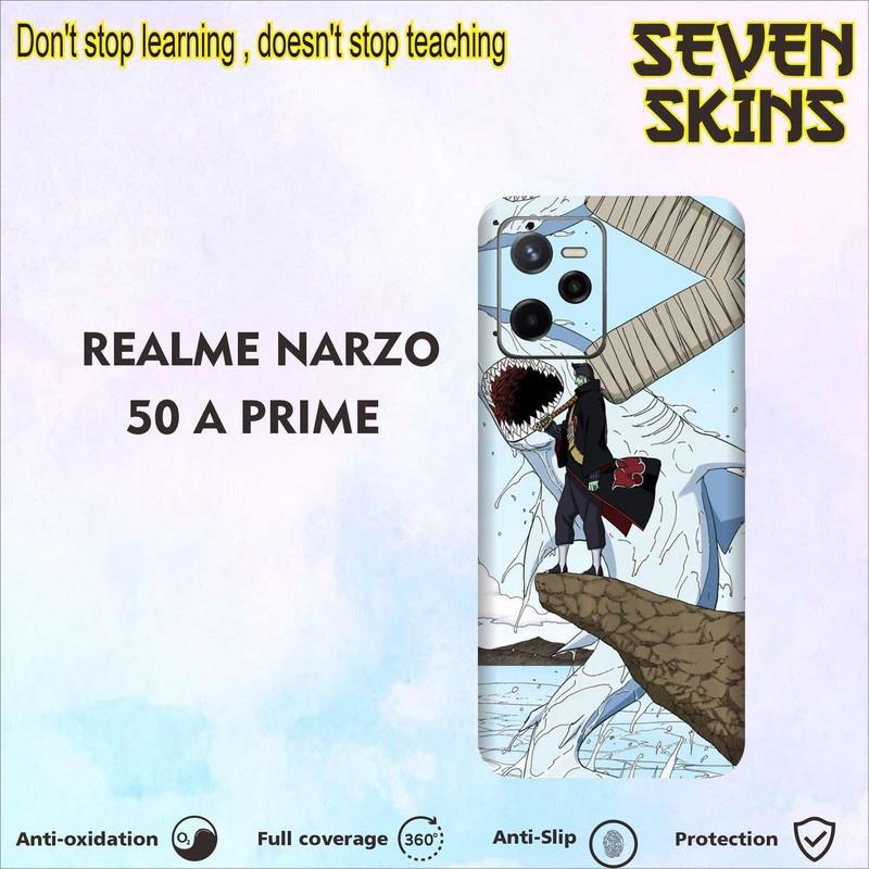 SKIN HANDPHONE DAPAT 2 PCS REALME NARZO 50A PRIME  KARTUN