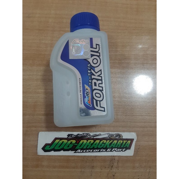 OLI SHOCK DEPAN FORK OIL FAITO RACING ORIGINAL 15W 250ML UNIVERSALL MOTOR