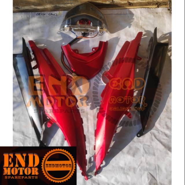 Cover Body Mio Soul Gt - Full Set Body Belakang