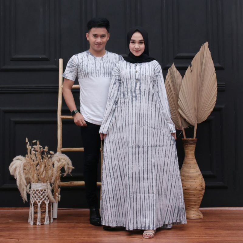 Kaos tie dye gamis tie dye kaos tie dye couple gamis tie dye couple premium motif vertical line
