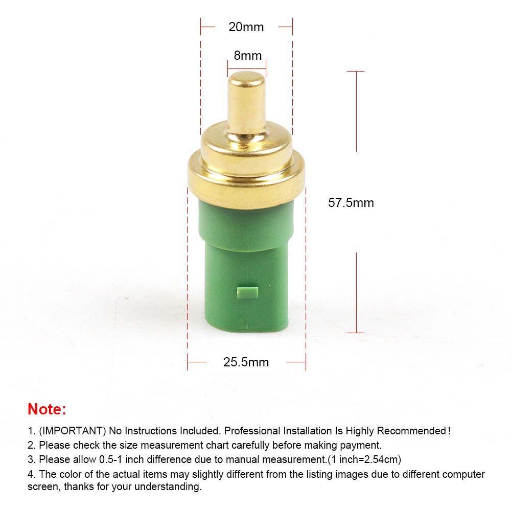 [Elegan] Sensor Suhu Tahan Lama Untuk Uji Temp Pendingin Kuningan Volkswagen