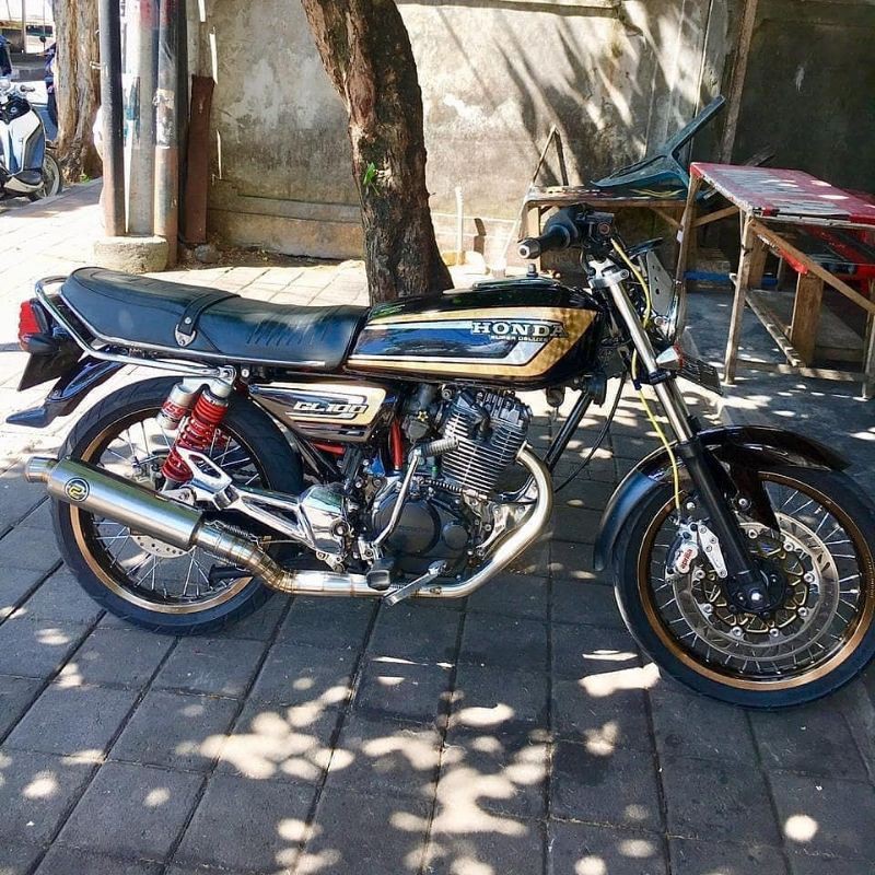 Knalpot Honda GL100 Stainless Pekajaman Muffler