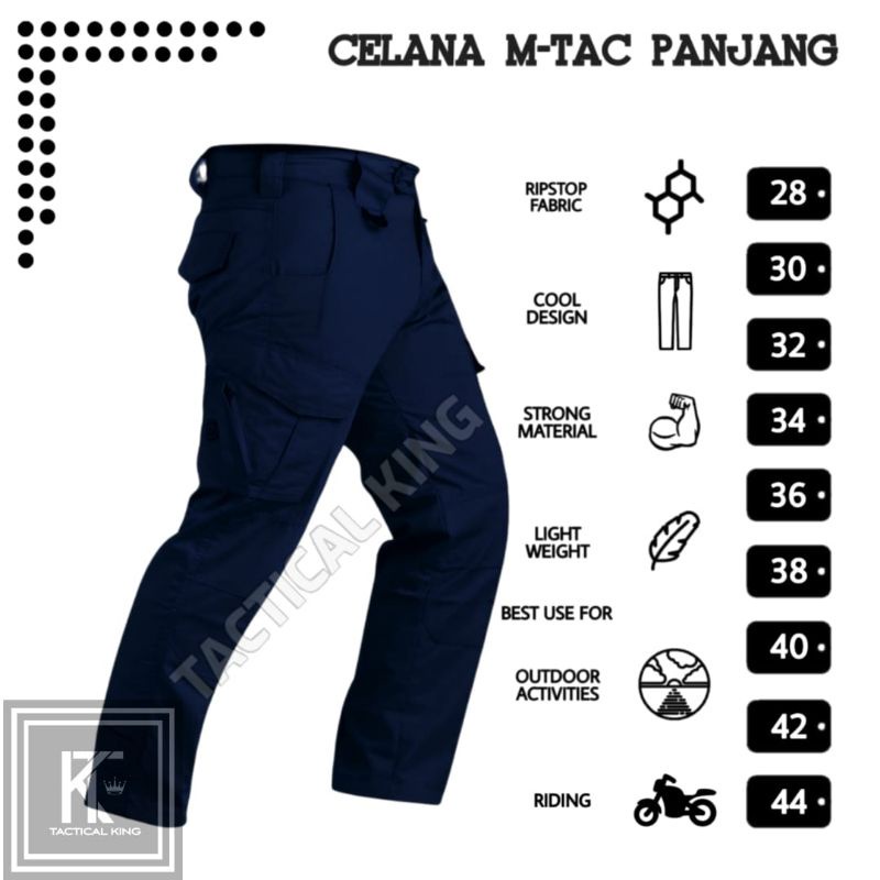 Celana Tactical M-TAC panjang Cargo