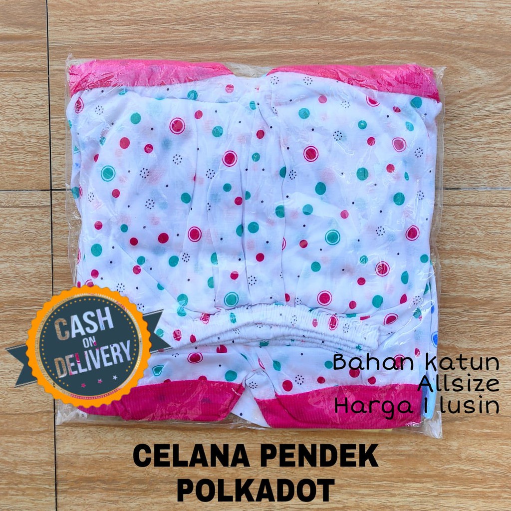 1 LUSIN (12 pcs) Celana bayi pendek WARNA harga grosir