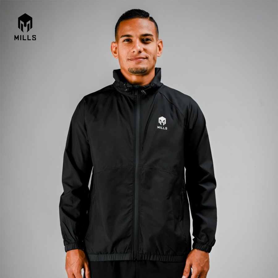 JACKET MILLS WINDBREAKER MENS 15004