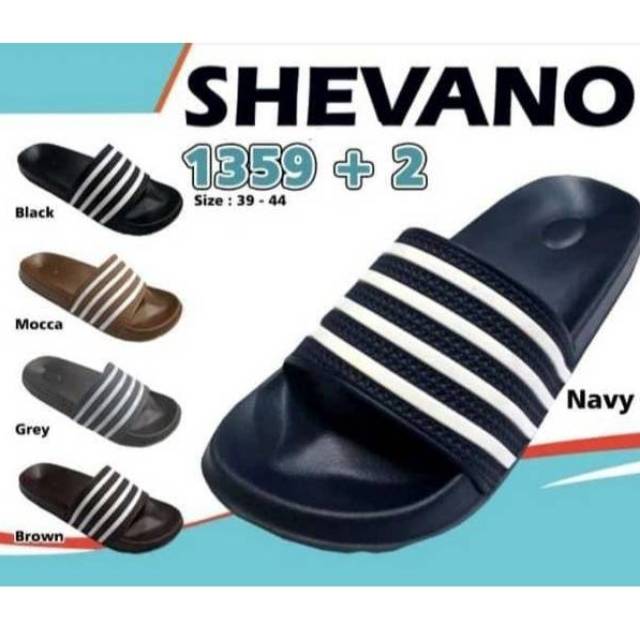 SANDAL SELOP SHEVANO 1359+2 SANDAL SHEAVANO DEWASA SANDAL KARET SHEVANO SANDAL SLOP SHEVANO PRIA