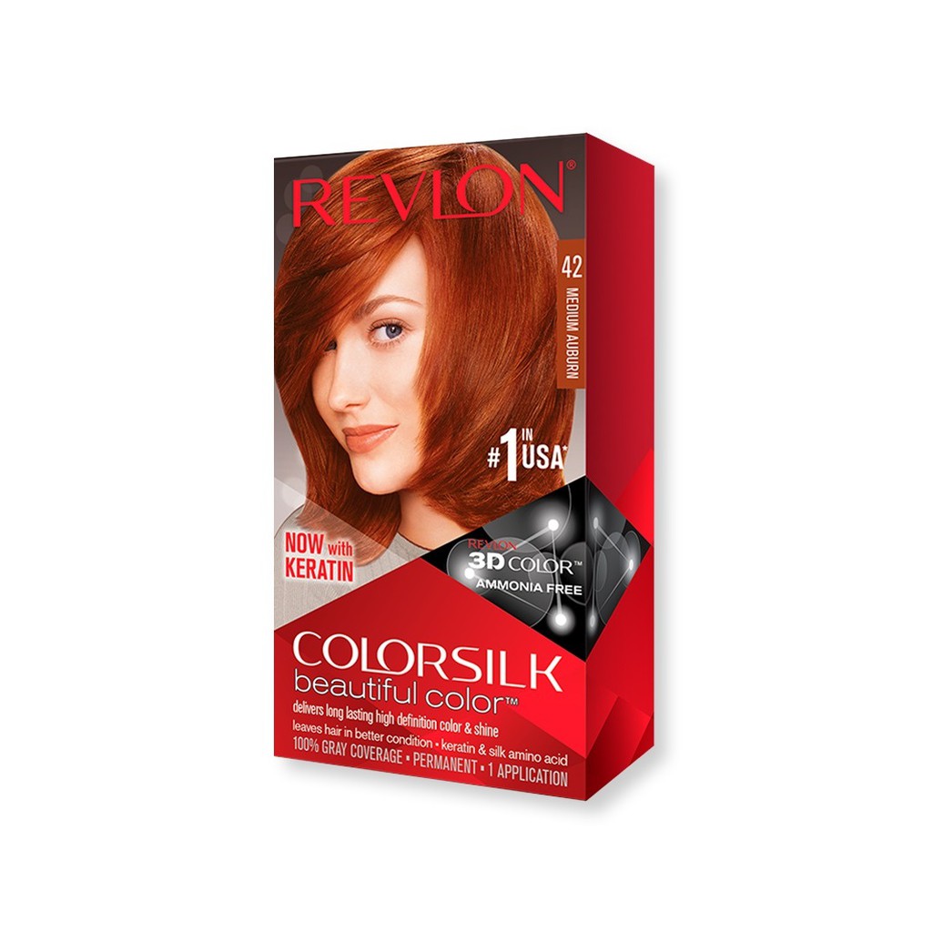 Revlon Colorsilk Beautiful Color - No.42. Medium Auburn