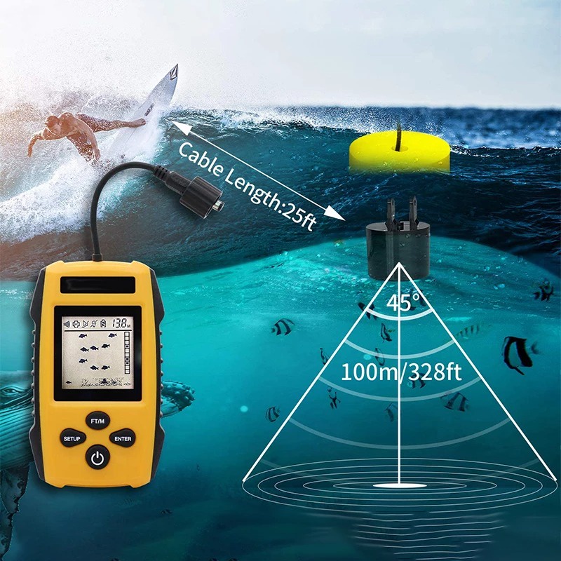 RADAR IKAN PORTABLE PELACAK IKAN SONAR IKAN RADAR PENCARI IKAN RADAR LAUT RADAR MELAUT PENDETEKSI IK