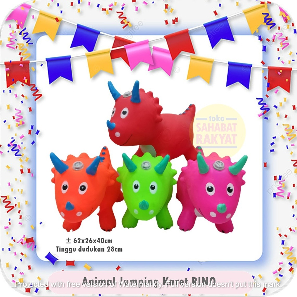 Mainan Animal Jumping Karet  CP111-20