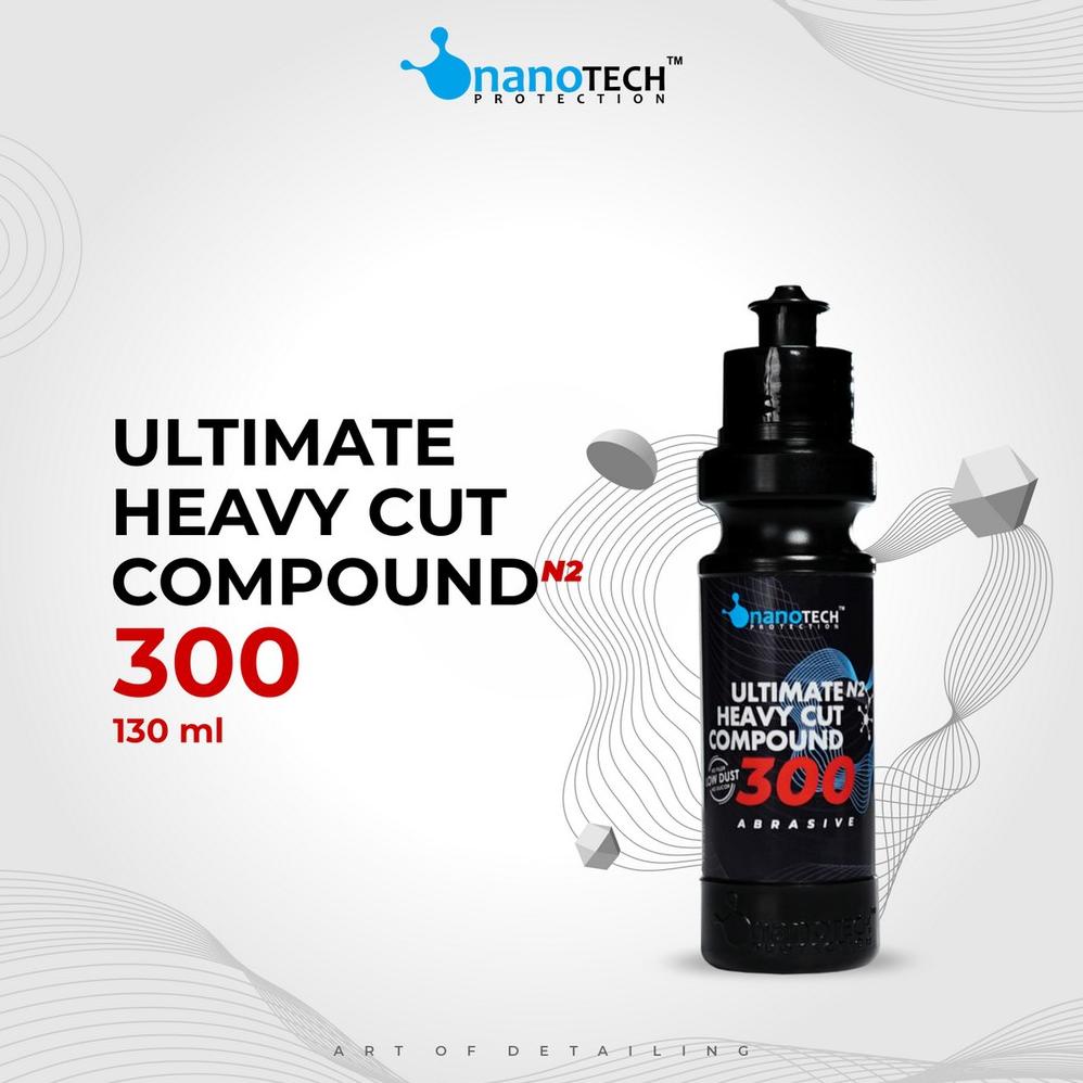 [[BISA COD]] Penghilang Baret Cat Mobil Motor - ULTIMATE HEAVY CUT COMPOUND POLISH 300 - nanoTECH PR