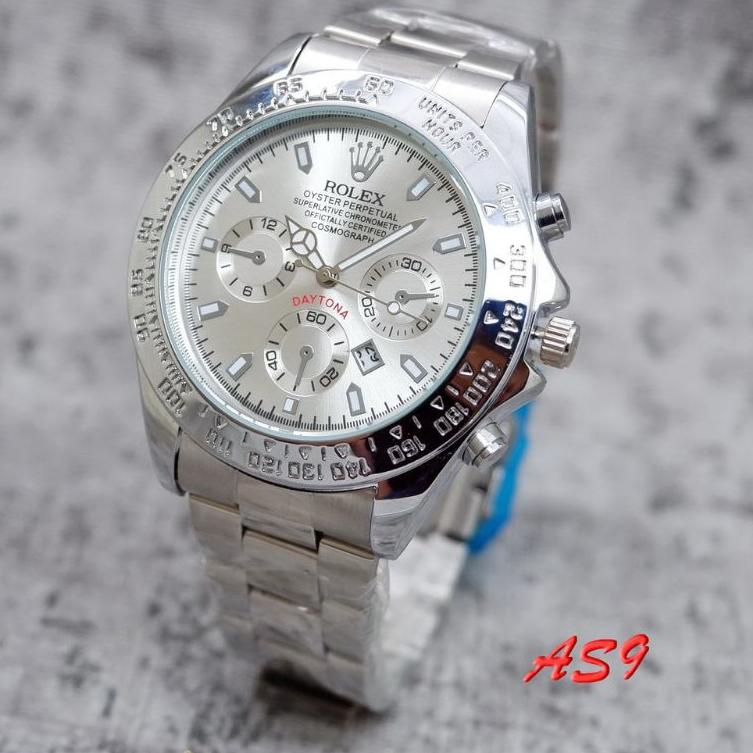 [KODE J66ZW] Jam Tangan Pria ROLEX Daytona Water Resist