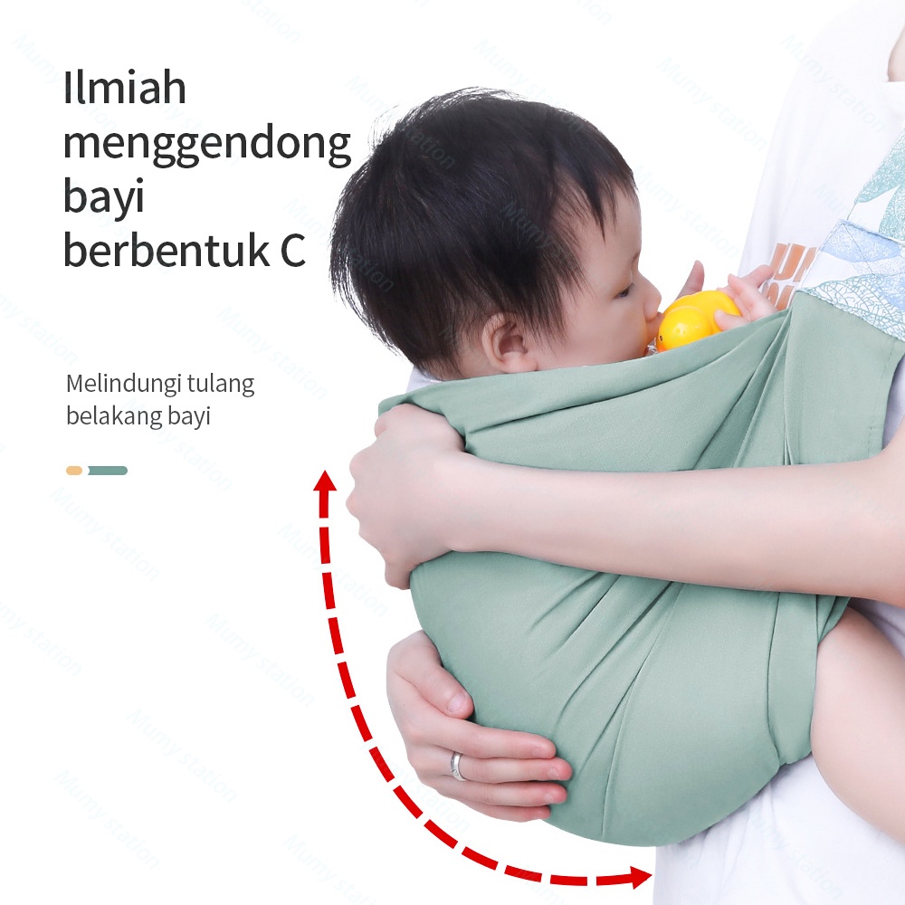 Mumystation Gendongan bayi geos baby carrier