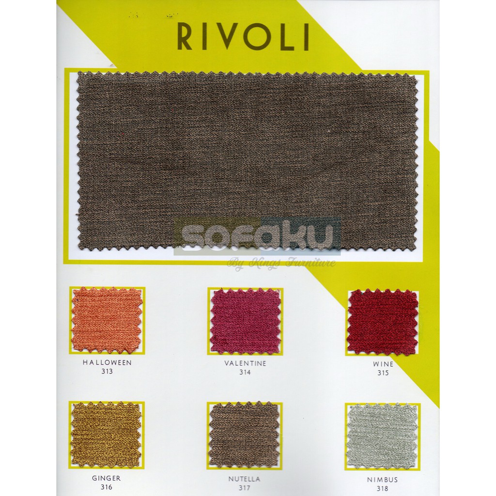 Jual RIVOLI : Hikaron Bahan Kain Rivoli Fabric Jahit Interior Sofa ...