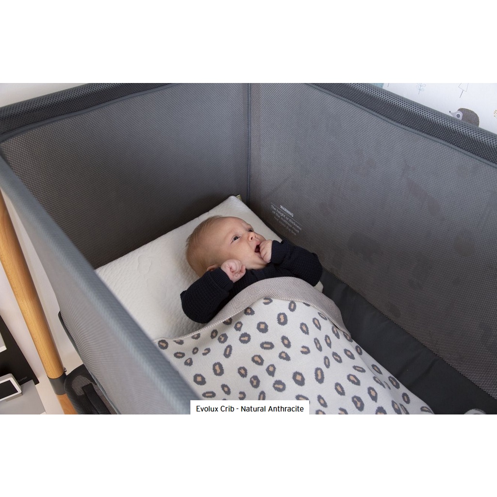 Childhome Evolux Cradle Crib 50x90 - Ranjang Bayi Tempat Tidur Bayi Boks Kokoh Kuat Balita Baby Portable Crib Anak