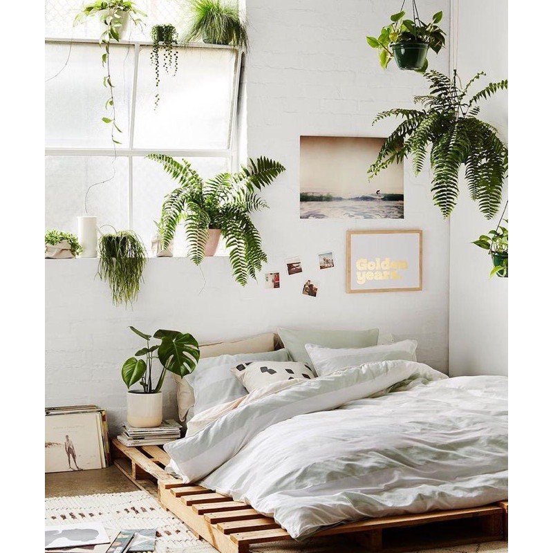 Alas tempat tidur kayu pallet/ Dipan pallet / alas tempat tidur aesthetic kayu Queen dan King size