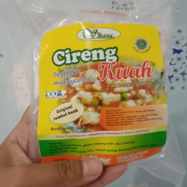 

Cireng crispy original kuah