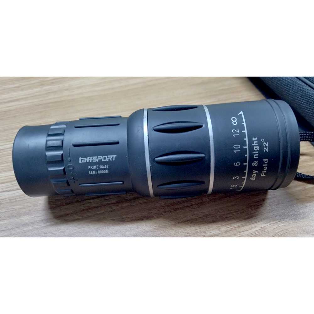 TaffSPORT Prime Teropong Monokular Focus Zoom Lens Telescope 16x52