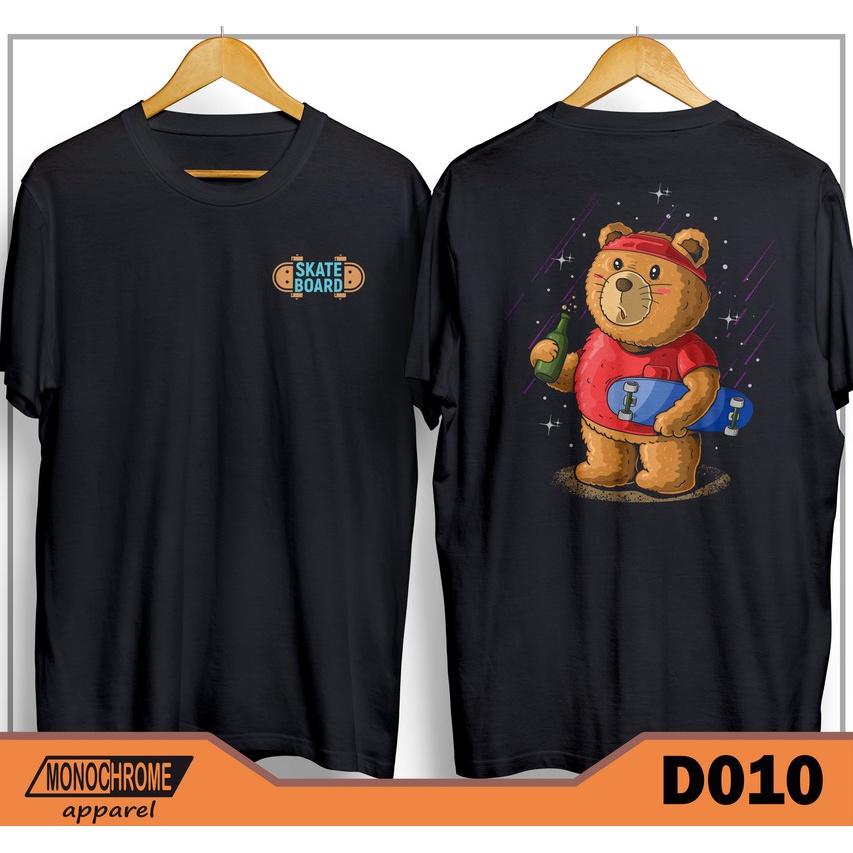 D010 Kaos Baju Skate Skater Skaters Skateboard Distro Pria