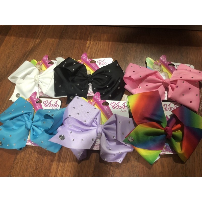 justice Jojo siwa bow official pita besar original pita rambut aksesoris rambut imut dan lucu cantik