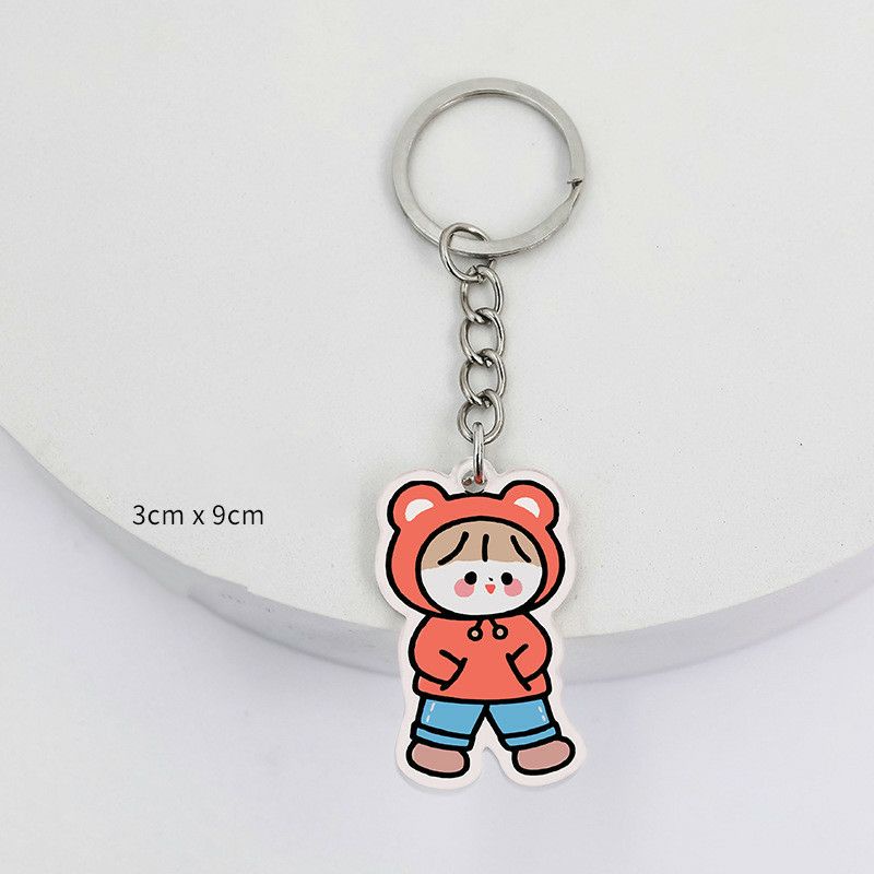 acrylic keychain lucu korea | gantungan kunci akrilik