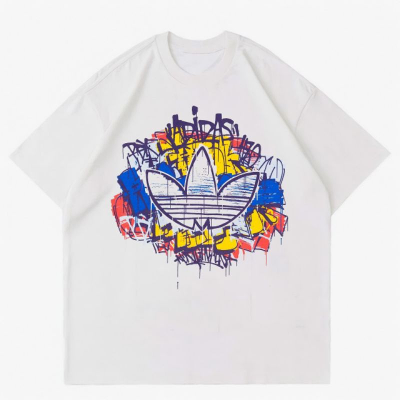 Kaos Baju ADIDAS/ t shirt band rap tee Jordan / vintage by h&m oversize lokal / hitam pria kaus wani