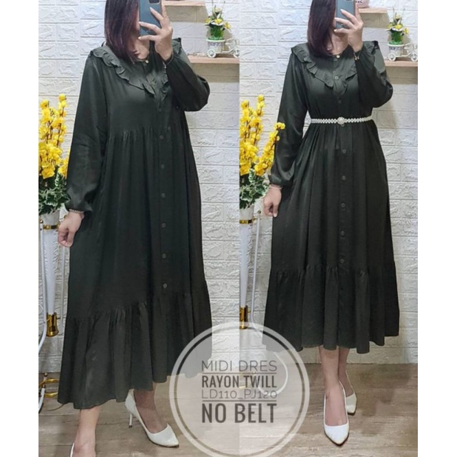 DRESS MEDY RAYON PREMIUM ORI TERLARIS 2021