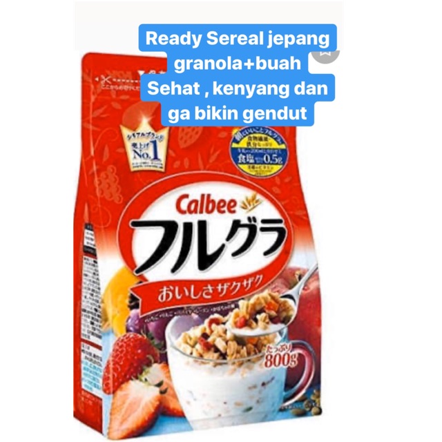 

Sereal Calbee granola 800 gr ORIGINAL JAPAN
