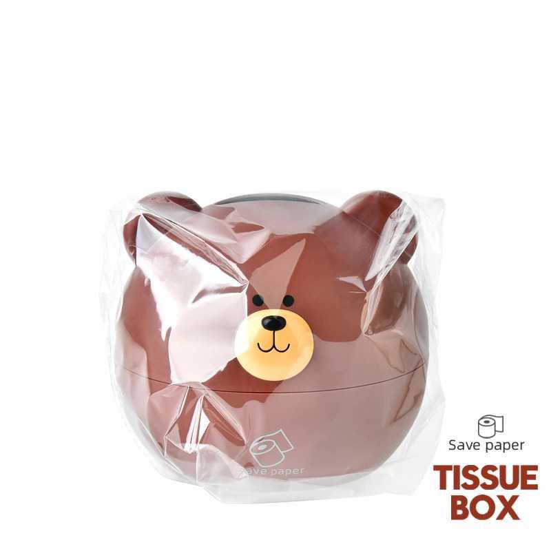 Riancy Kotak Tisu Gulung Tissue Roll Box Model Bear - RB556-1