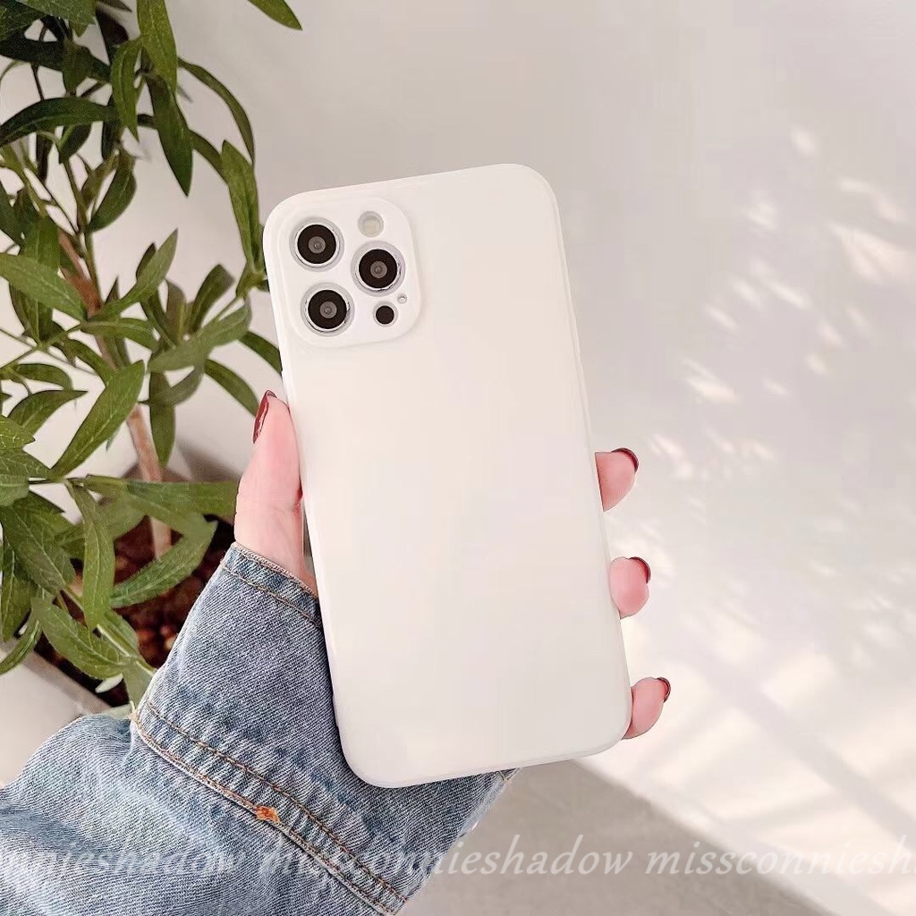 Vivo Y12I Y12 Y20 Y30 Y20I Y30I Y12S Y20S Y17 Y11 Y15 Y50 Y91 Y91C Y91i Y95 Camera Protector Case Oppo A15 Reno 4F Reno 4 A12 A92 A52 A72 A3S A7 A12E A5S A31 2020 A15S Reno 4 Lite A11K Macaron Candy Color Tpu Soft Case