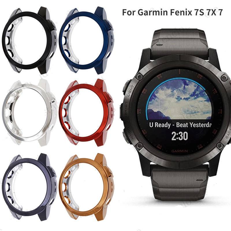 Casing Pelindung Smartwatch Garmin Fenix 5X Bahan TPU Bumper Lembut