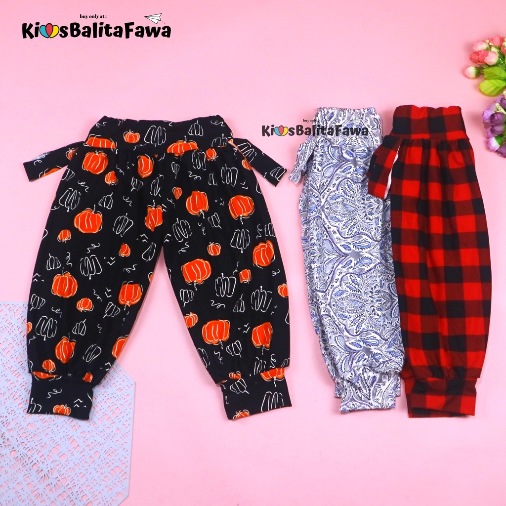 Aladin Carlissa Uk 0-18 Bulan / Celana Bayi Anak Cewek Murah Panjang Adem Motif Pants Lucu Grosir babycinnamon