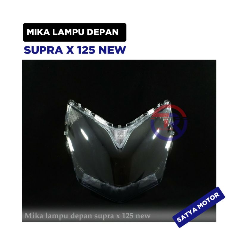 Mika Lampu Depan Supra X 125 New / Mika Bening Putih Motor / NARITA