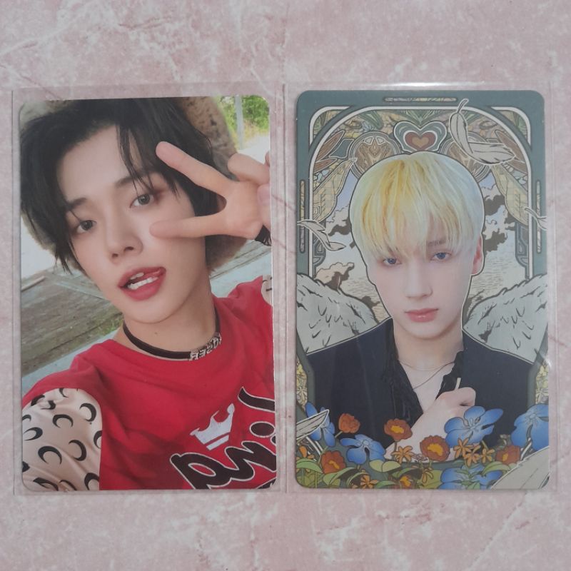 (pair) yeonjun escape hueningkai os photocard