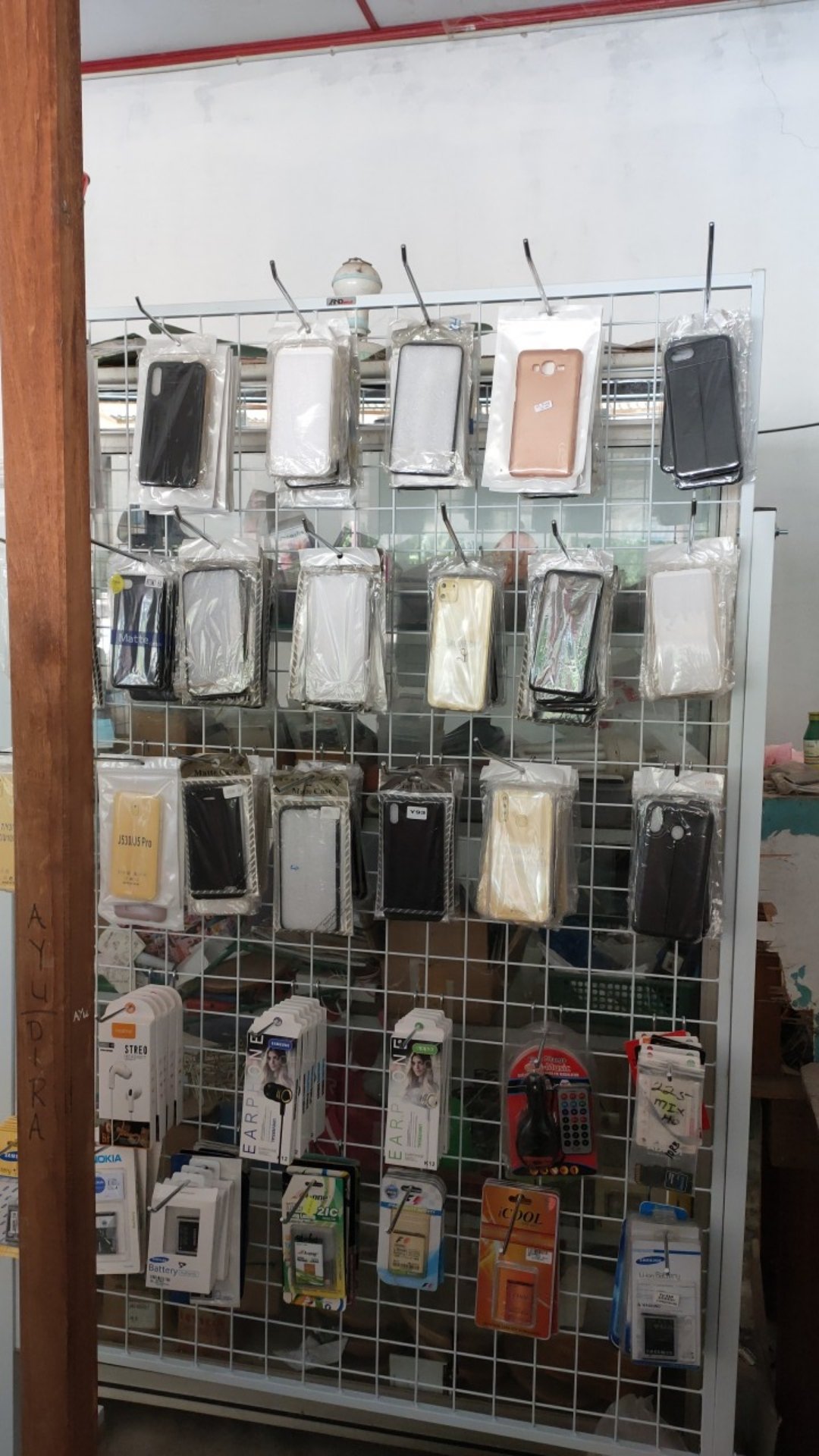 Rak Mundo Uk 100 X 150cm Ram Bingkai Display Cantolan Aksesoris Wire Grid Anddisplay