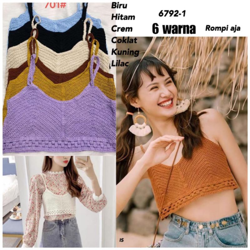 rompi rajut import 6792-1