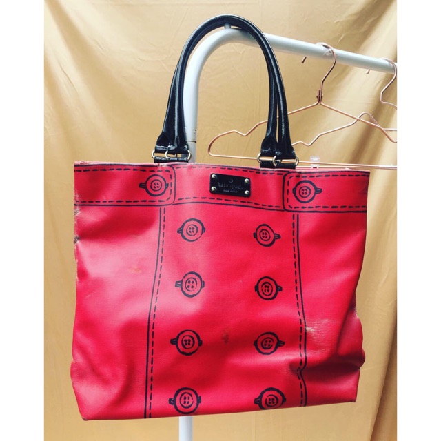 Tas kate spade second bekas preloved authentic original tote bag